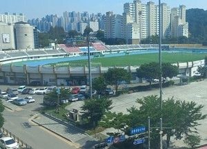 김포사우종합운동장 이전사업 3년째 제자리