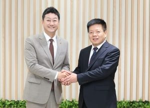 김진경 경기도의장, 중국 장쑤성 인민대표대회 우호대표단 접견 “한중 협력 새로운 지평 열 것”