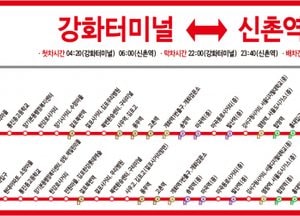강화~서울 출퇴근 5분 더 빨라진다…3000번 버스 2대 증차