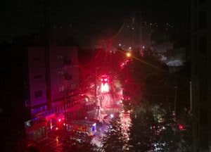 양평 백안리 변압기서 한밤 화재...인근 세대 정전