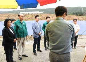 동두천시장, 침수피해 가정 방문 “안전한 일상 회복 지원할 것”