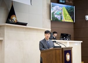 김병민 용인시의원, 언동초·중 통학로 개선·동백IC 설치 관련 주민 우려 전달