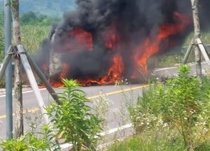화성서 차량 화재…운전석서 사망자 1명 발견