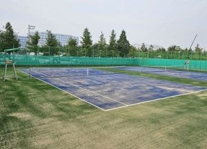 인천 서구, 율도근린공원 내 테니스장 새 단장