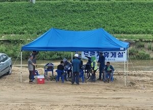 경기도, 하천 공사장 폭염 대응 점검…근로자 안전 최우선 조치