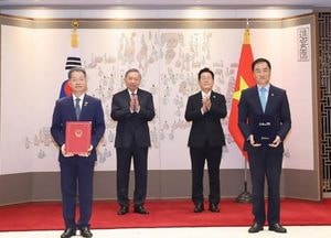 평택시, 한국-베트남 정상회담서 다낭시와 우호교류합의서 교환...반도체·AI 첨단산업 협력