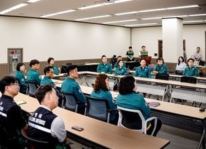 남양주시의회, 2025 을지연습 충무종합상황실 찾아 근무자 격려