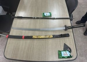 장검 차고 공원 산책로 활보한 70대 남성 '체포'