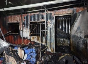 남양주 창고용 컨테이너서 새벽 화재, 관계자 1명 부상