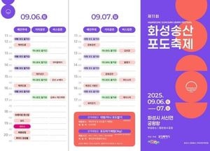 화성특례시, 가족과 함께 즐기는 ‘화성송산포도축제’ 6~7일 궁평항서 개최