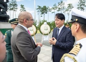 인천 서구, 콜롬비아군 참전 74주년 추모식 개최…경명공원서 희생 기려
