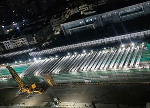 남양주시 ‘경의중앙선 도농-양정 구간 복개공사’ 상부 구조물 설치 순조롭게 진행