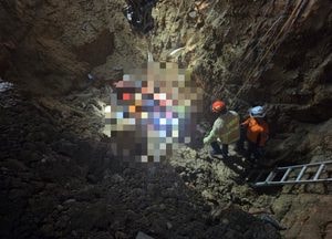 파주 관로공사 현장서 한밤 토사 붕괴...작업자 3명 부상