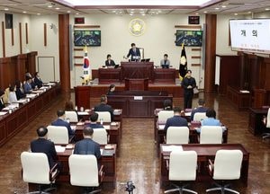 광명시의회, 제295회 임시회 개회…출자·출연기관 정산결과 첫 보고