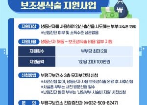 부평구, ‘냉동 난자 사용 보조생식술 지원사업’ 진행