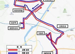 이천시, 대월·부발권역 시내버스 개편 시행...15일부터 221번 신설·231번 증차 운행
