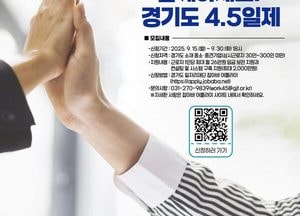 ‘좋은 일자리, 강한 기업’ 경기도, 4.5일제 시범사업 참여기업 3차 추가 모집