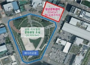 수원시, 수원델타플렉스에 청년문화센터·주차장·문화광장 갖춘 복합문화공간 조성