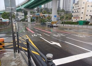 용인특례시, 상습 정체구간 교통체계 개선공사 완료...보쉬앞사거리 교차로 개선