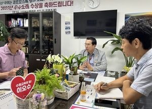 이오수 경기도의원, 수원 광교중앙역 경유 시외버스 노선 변경 방안 논의