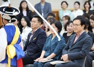 임태희 경기도교육감 “전통예술교육, 경기공유학교에서 이어 가겠다”