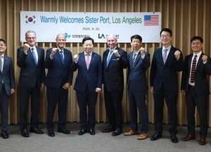 미국 LA항만청장 인천항 방문…글로벌 물류 협력 강화