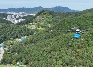 ‘하늘 길로 배달 온다’ 안양시, 드론 배송 서비스 본격 가동