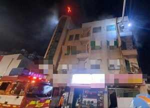 평택 팽성읍 식당서 화재…인명피해 없어