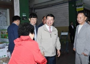백경현 구리시장, 추석 앞두고 농수산물도매시장 방문...유통 종사자들 애로사항 청취