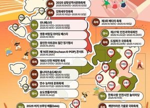 보름달 같은 가을 정취...10월 인천은 축제의 장