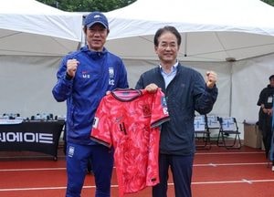 축구국가대표팀, 브라질·파라과이전 앞두고 고양서 구슬땀