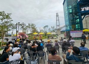 남한강 출렁다리서 가을 수놓는 ‘여강 폴 나잇 버스킹’