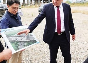 이영훈 미추홀구청장, 학익역 신설 현장 점검…“지역 교통허브로 도약”