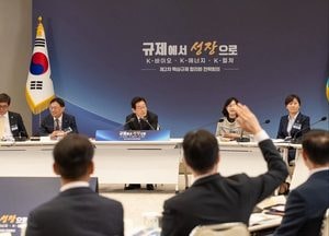 이재명 대통령 “규제에서 성장으로”…바이오·에너지·문화 규제혁신 논의