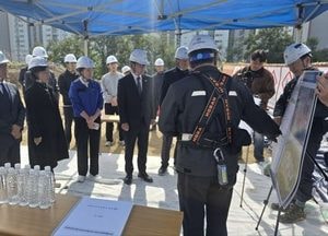 안양시의회 도시건설위원회, 비산·포일 통합정수장 현대화 사업 현장 방문