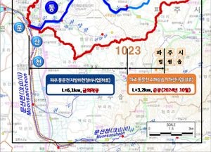 경기도, 파주 동문천 6.1km 정비 착공...홍수 방어력 대폭 강화