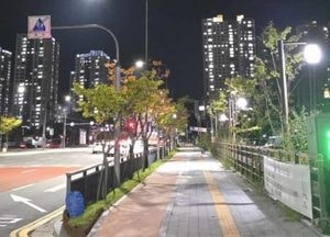 의정부시, 민락2지구 보행등 261개 LED 교체… ‘안전한 밤길’ 완성