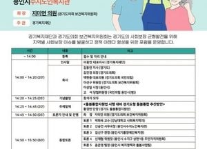 지미연 경기도의원 ‘통합돌봄, 현장을 말하다’ 복지정책 포럼 좌장 맡아