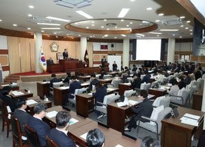 고양특례시의회, 제299회 제2차 정례회 개회...시정질문 통해 시정 운영 방향 점검