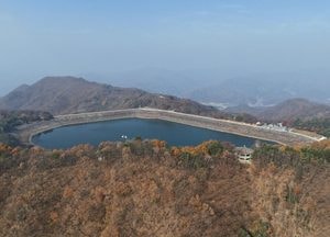 [드본세] 산 위에 세워진 거대한 자연형 배터리 '호명호수'