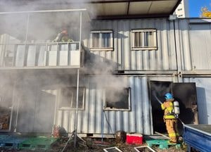 구리시 토평동 물류창고 화재...인명피해 없어