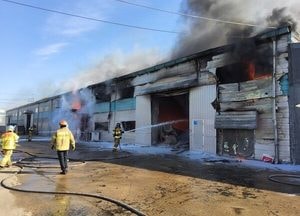김포 하성면 공장서 화재…45분 만에 진화, 인명피해 없어