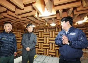 박종효 남동구청장, 방진·방음 전문기업 ‘엔에스브이’ 현장 방문