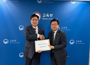 도성훈 인천시교육감, 최교진 장관과 고교 현안·교원 처우 개선 논의