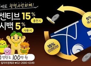 광명사랑화폐 인센티브 ‘화끈’…골목상권 소비 ‘후끈’