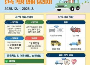 구리시, 12월부터 배출가스 5등급 차량 운행 제한...적발 시 과태료 10만원 부과