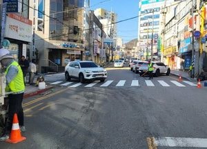 인천 남동구, 용천로 오거리 신규 횡단보도 설치…보행 안전 대폭 강화