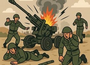 파주 군 훈련장서 30㎜ 대공포탄 폭발…부사관 3명·군무원 1명 부상