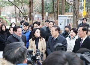 최대호 안양시장, 국토부 장관과 평촌신도시 선도지구 현장 점검 나서