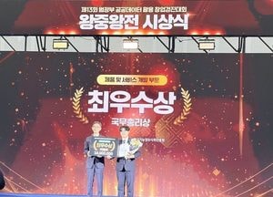 경기도 스타트업 ‘섬루션’, 범정부 공공데이터 활용 창업경진대회 최우수상 수상
